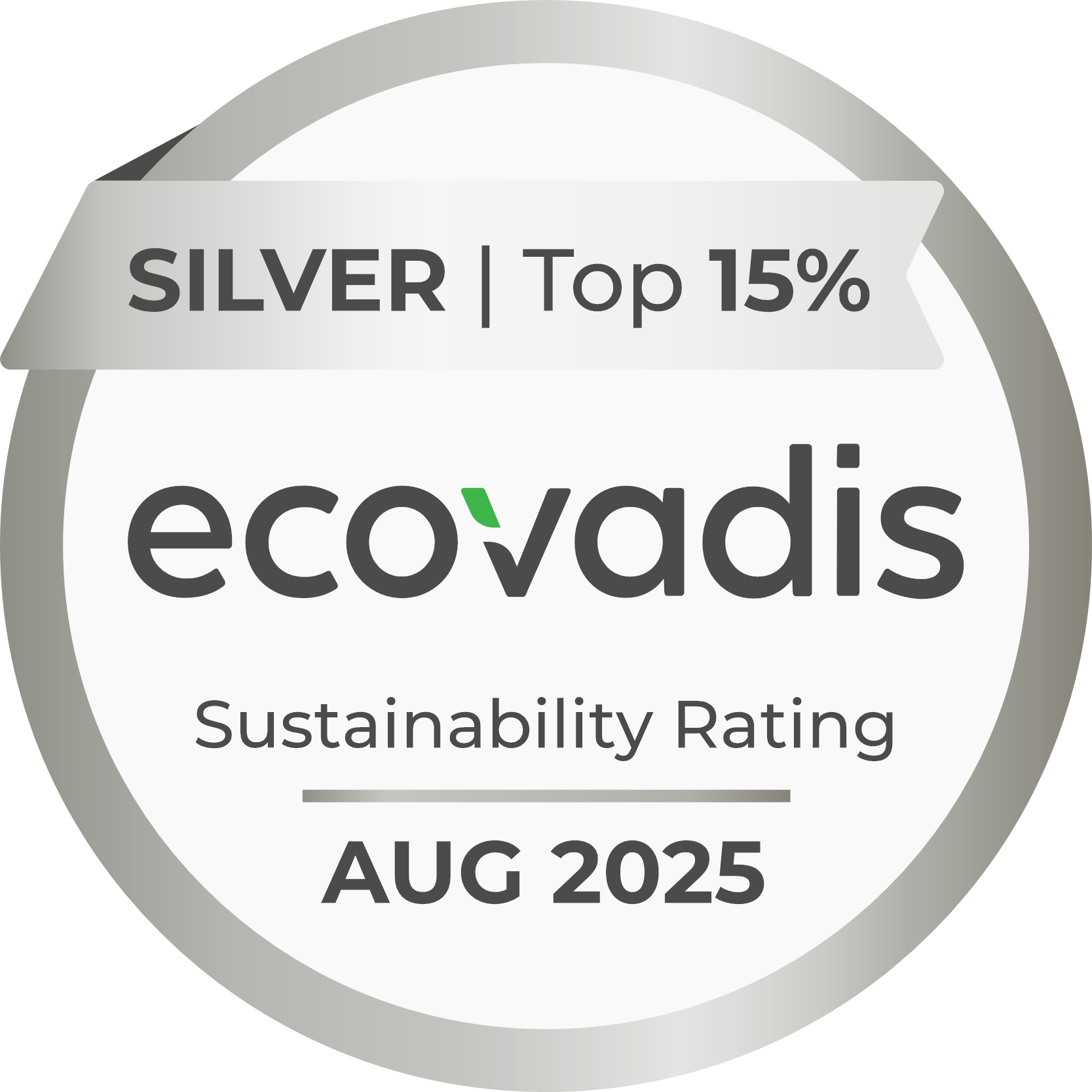 Ecovadis Silver 2025